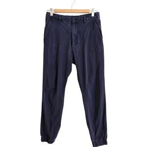 Uniqlo Navy Cotton Spandex Jogger Pants Size S